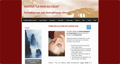 Desktop Screenshot of lamainducoeur.com